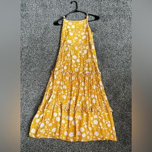 Long girls floral dress
